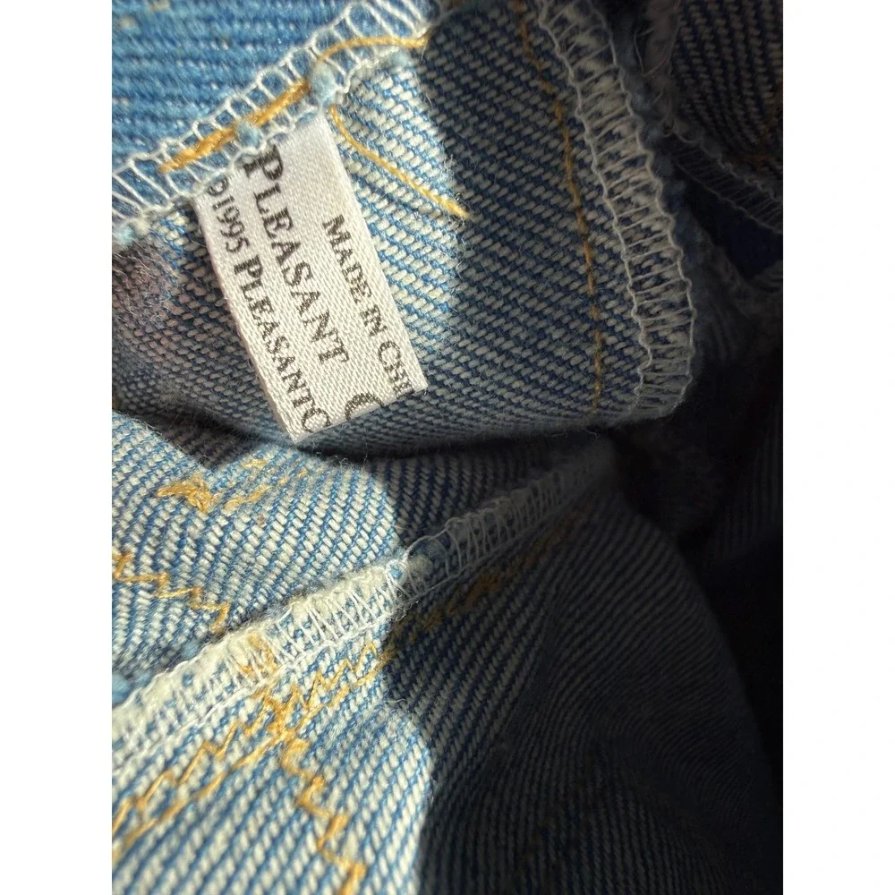 Vintage 1995 Pleasant Company American Girl Doll Blue Denim Jeans Pants